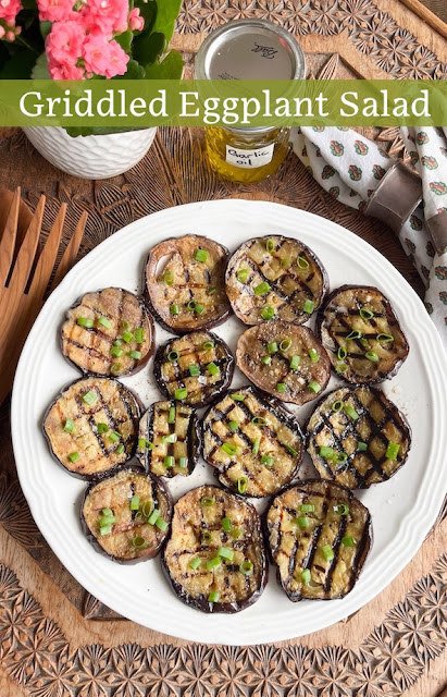 Food Lust People Love: So simple, yet so delicious, this griddled eggplant salad is flavorful, garlicky and very much more than the sum of its few parts.