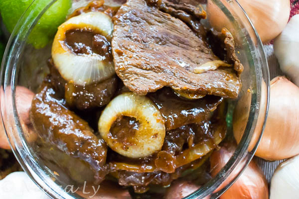 Instant Pot Carne Frita or Bistek Ilonggo Style