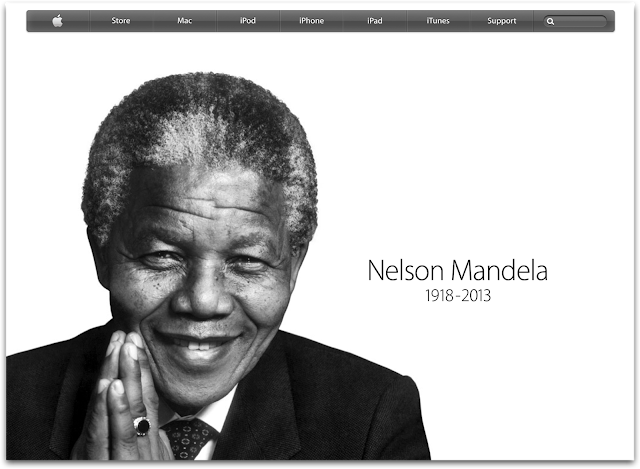 Nelson Mandela Apple.com