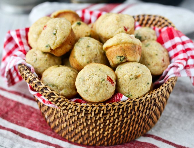 Sourdough Tomato and Basil Muffins with Parmesan and garlic Sourdough Tomato and Basil Muffins with Parmesan and garlic