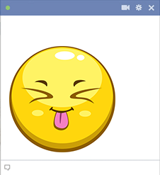 Yellow Tongue-Out Smiley